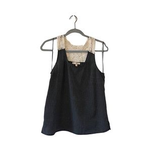 Black and White Polka Dot Tank